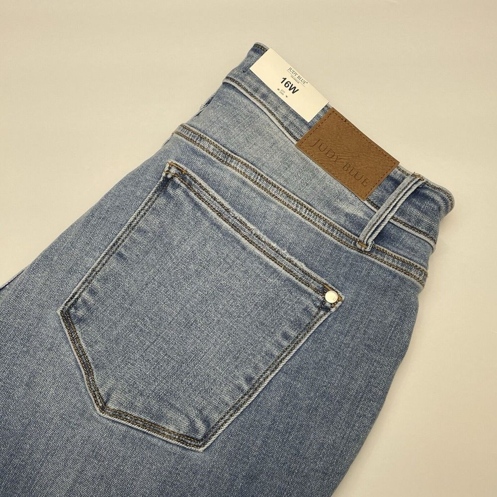 Judy Blue Light Blue High-Rise Flare Jeans